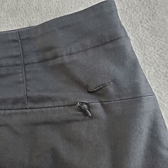 Nike Golf Skort Womens 12 Blue Athletic Stretch Dri Fit Back Zip Pockets Skirt - Picture 7 of 11